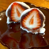 あまおうでいちご大福