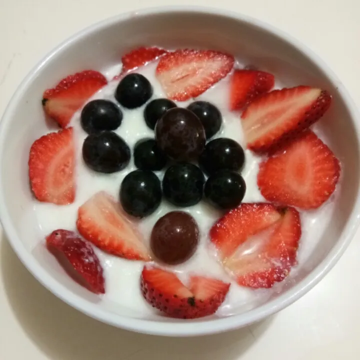 Yogurt 
Strawberry
Grape|Chef Choさん