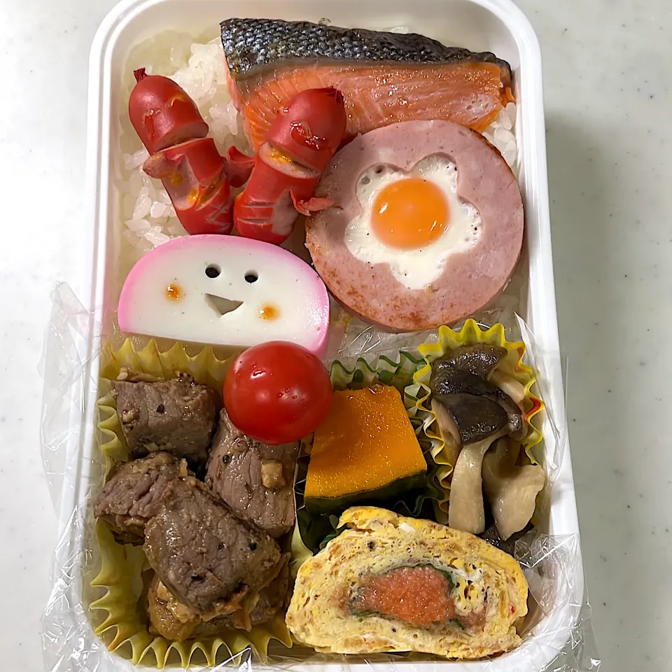 Snapdishの料理写真:2022年1月27日　オレ弁当♪|クッキングおやぢさん