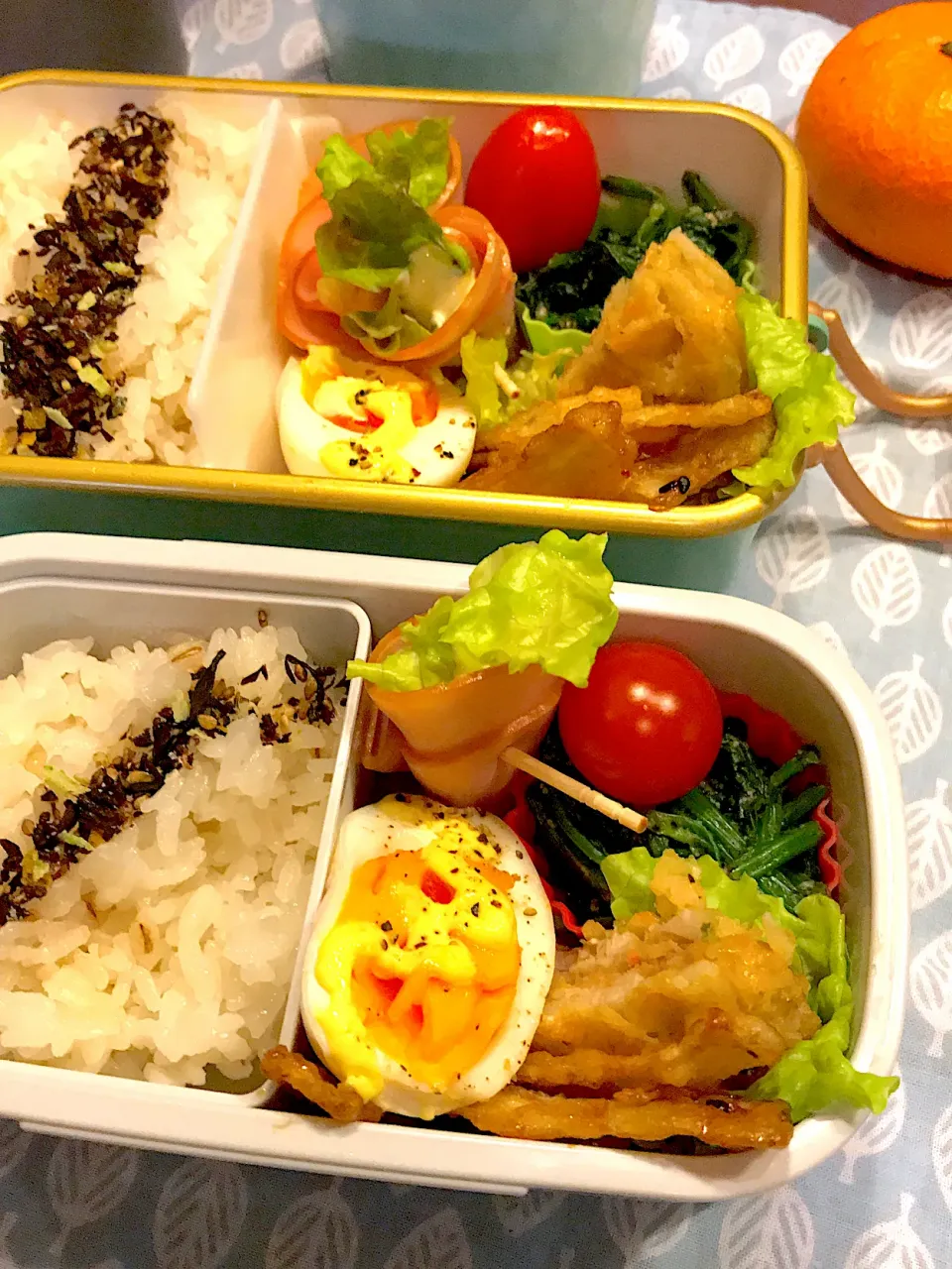 2022.1.27  ＊今日のお弁当＊ほうれん草の胡麻和え＊|rinrin*mama*さん