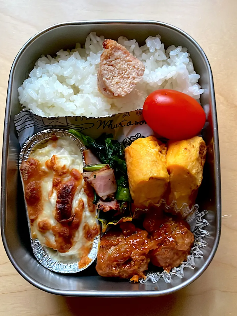 今日の中学生男子弁当🍱|はぴたさん