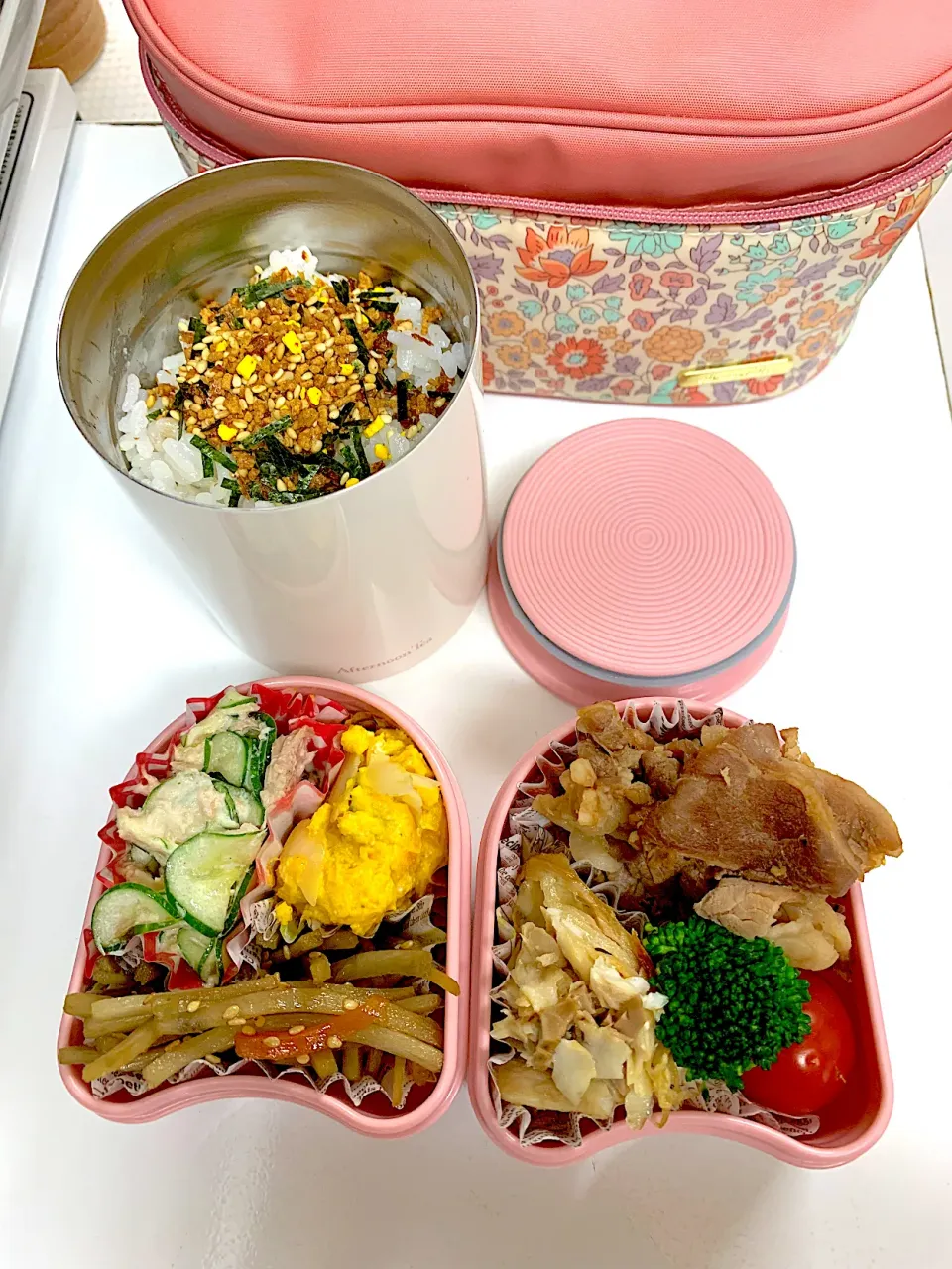 Snapdishの料理写真:2022,1/27 高3娘のお弁当🍱|naoちんさん