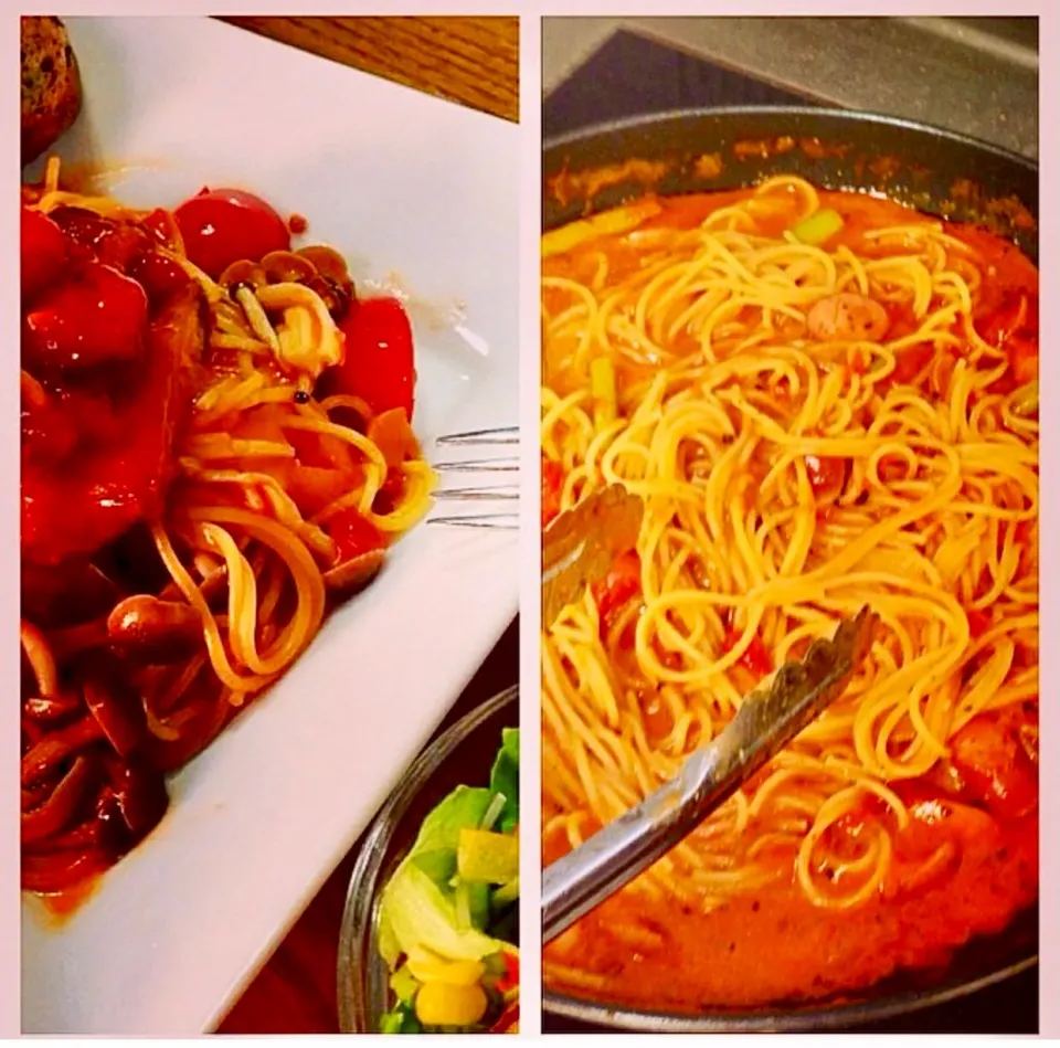 Snapdishの料理写真:L'amatriciana(アマトリチャーナ)・・|ばくあんしゃさん