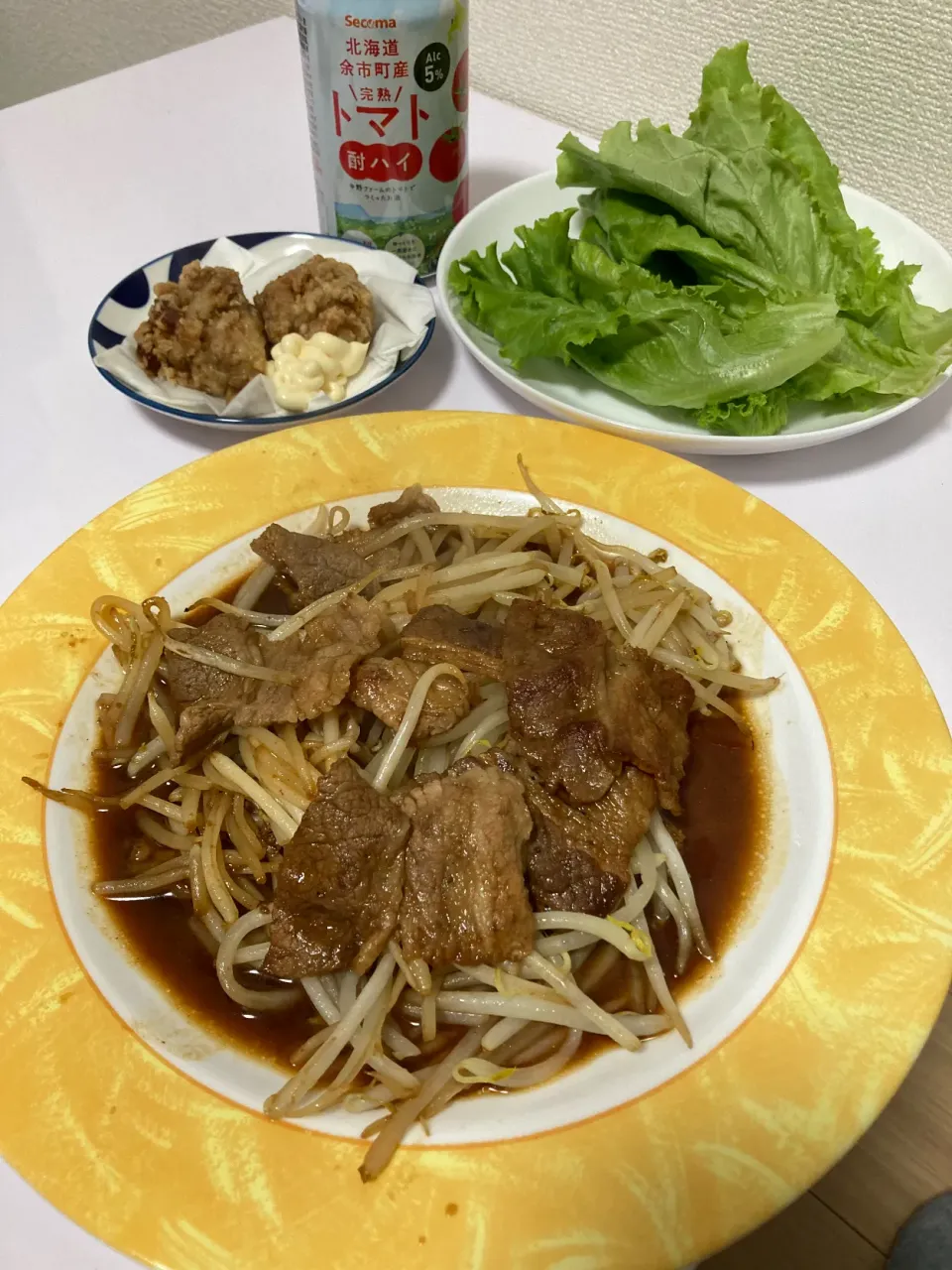 カルビもやし焼肉🥩‪🔥|Kojiさん