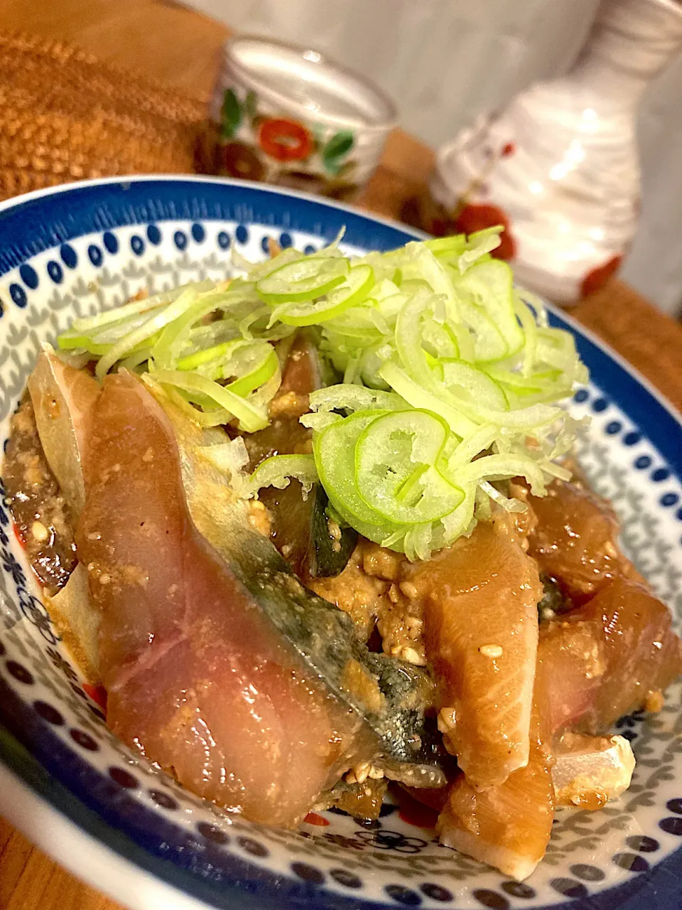 釣り真鯖で胡麻鯖😍🐟🍶💕✨|アイさん