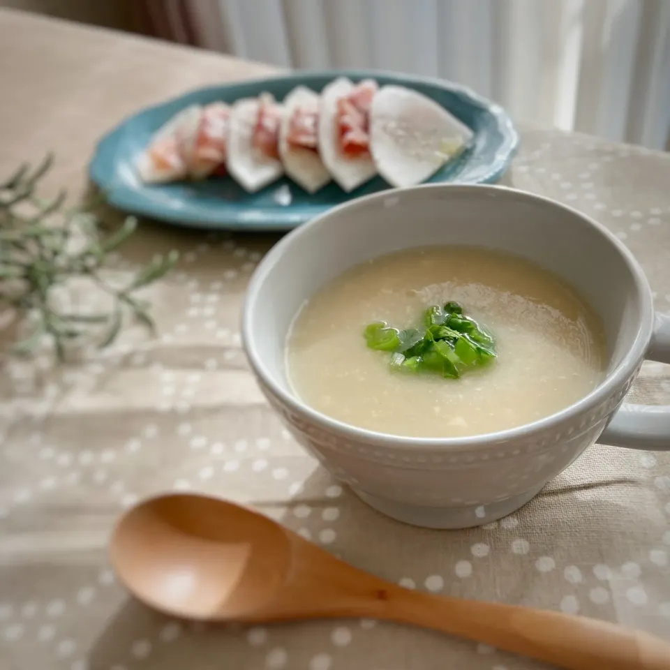 はらぺこなおむし。さんのかぶの和風ポタージュ #楽天レシピ|楽天レシピさん