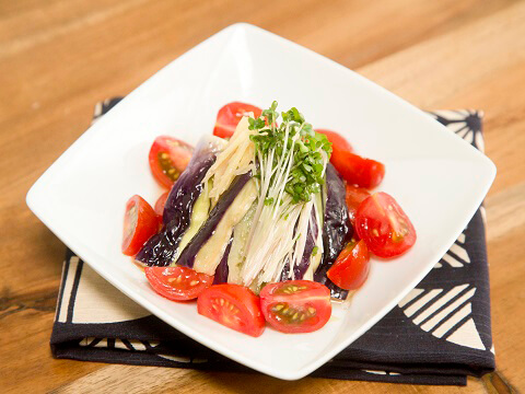 レンジ蒸しなすの薬味サラダ ヤマサ醤油公式アカウント Snapdish スナップディッシュ Id Dekiva