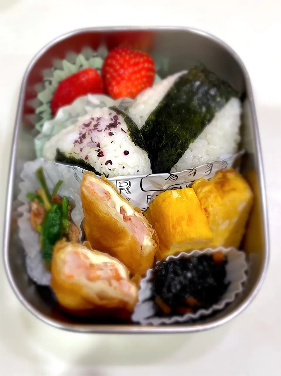 今日の中学生男子弁当🍱|はぴたさん