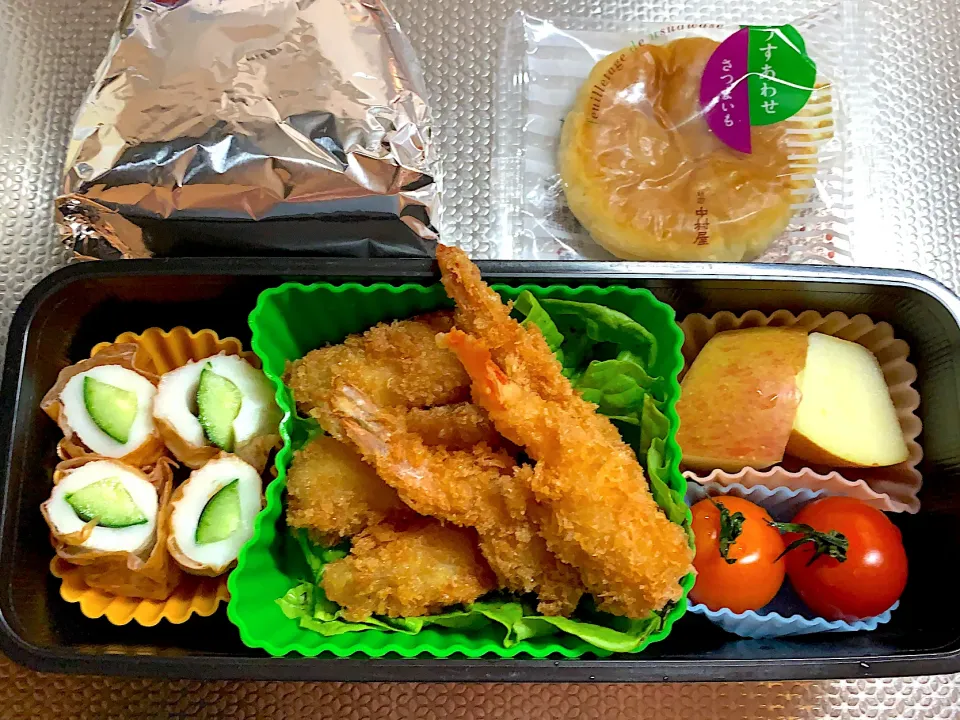 今日のお弁当🦐20220128|rococoさん