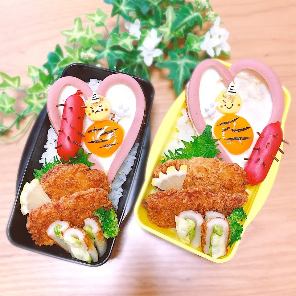 Snapdishの料理写真:フライドチキン弁当|Rino2525さん