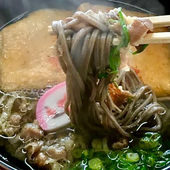 乾麺で蕎麦ランチ(^^)・・|ばくあんしゃさん