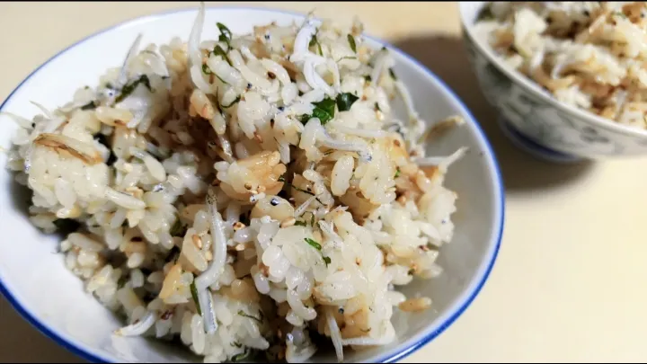 【混ぜるだけ】しらすと大葉の混ぜご飯|ちゃんまさん