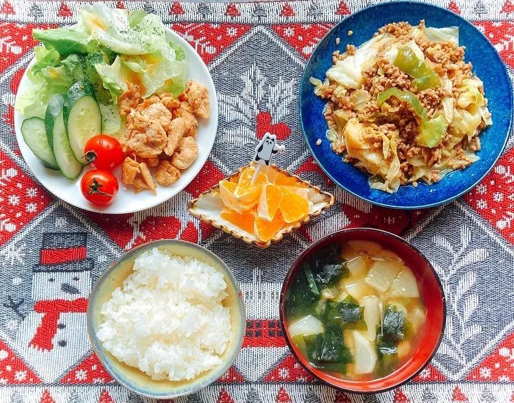 キャベツと豚ひき肉の味噌炒め|花玉子さん