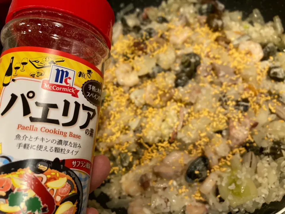 Snapdishの料理写真:パエリアを作ってみました|papion7tさん