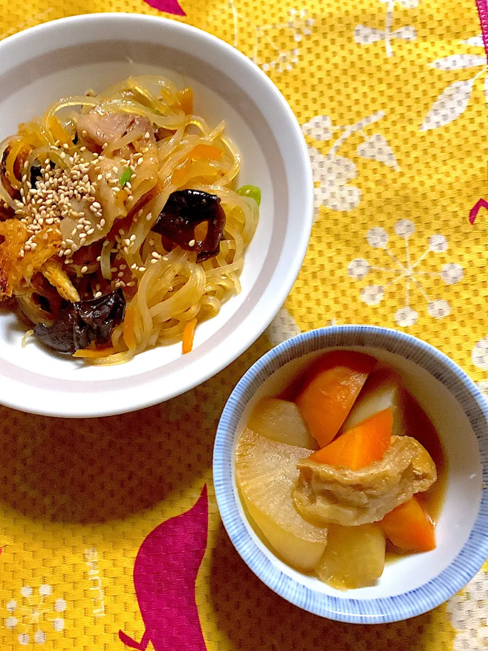 チャプチェ　大根と人参🥕の煮物|掛谷節子さん