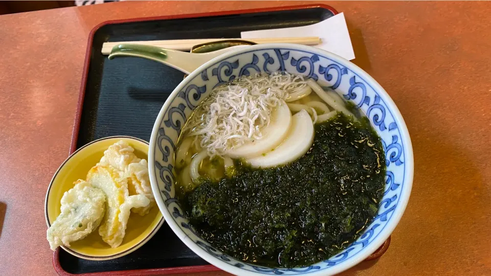 ヤマサのちくわ音羽蒲郡インター店の青のりシラスうどん|Morito Kamiyaさん