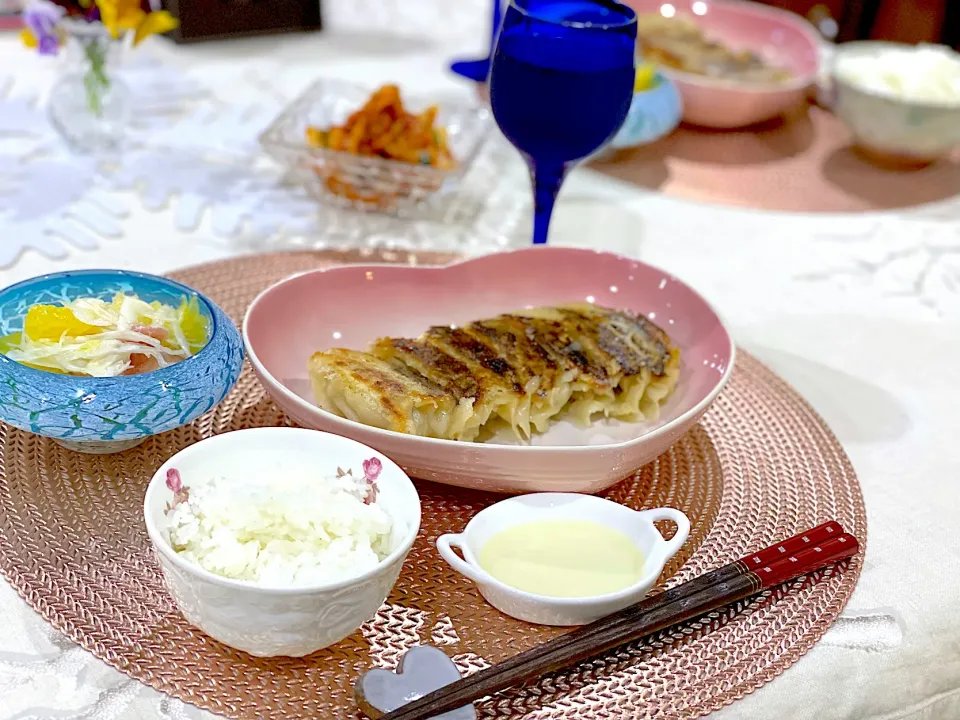 焼き餃子でお夕飯🥟|Seikoさん