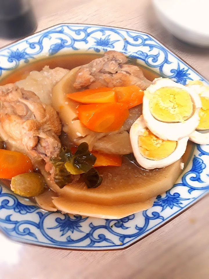 鶏肉と大根の煮物|たんごたんごさん
