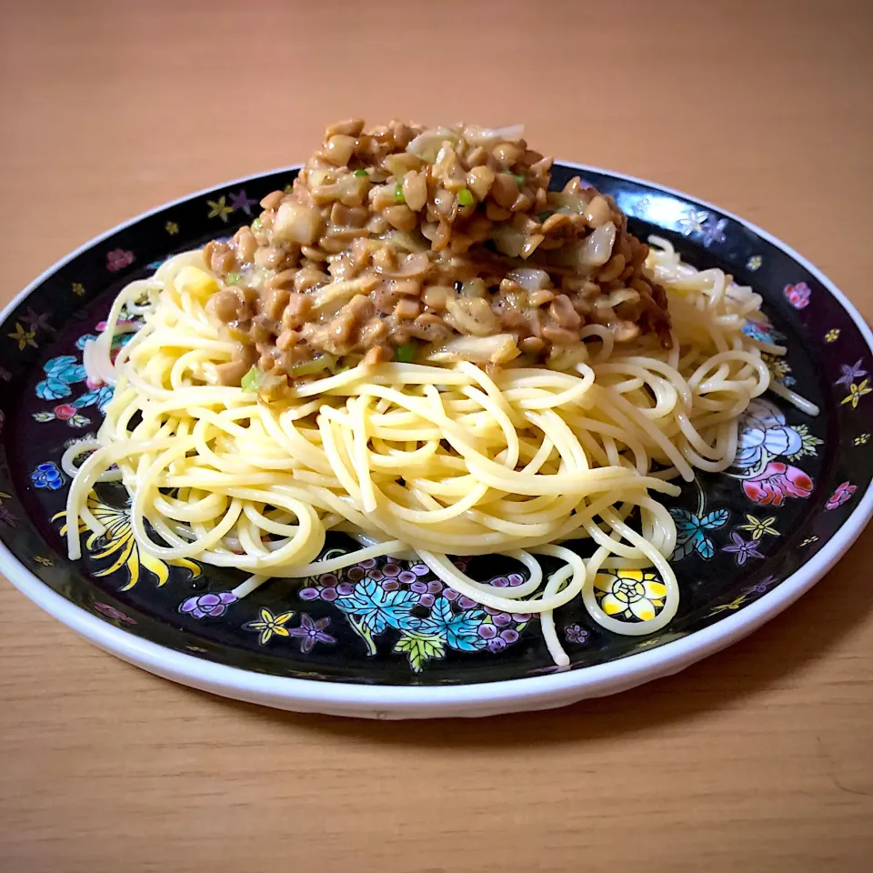 #vegan 
納豆スパゲティ|makiko_aさん