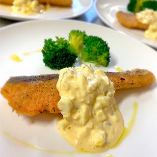 白身魚 あぶらかれい のムニエル Riesmo Snapdish スナップディッシュ Id Kcbnca