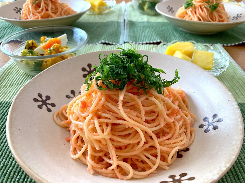 ＊たらこパスタ🍝ランチ＊|＊抹茶＊さん