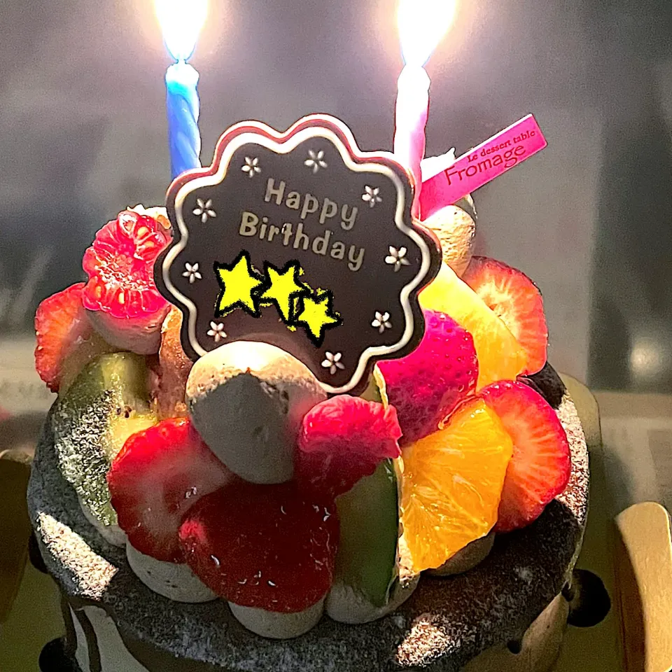 Snapdishの料理写真:Birthdayケーキ|besさん