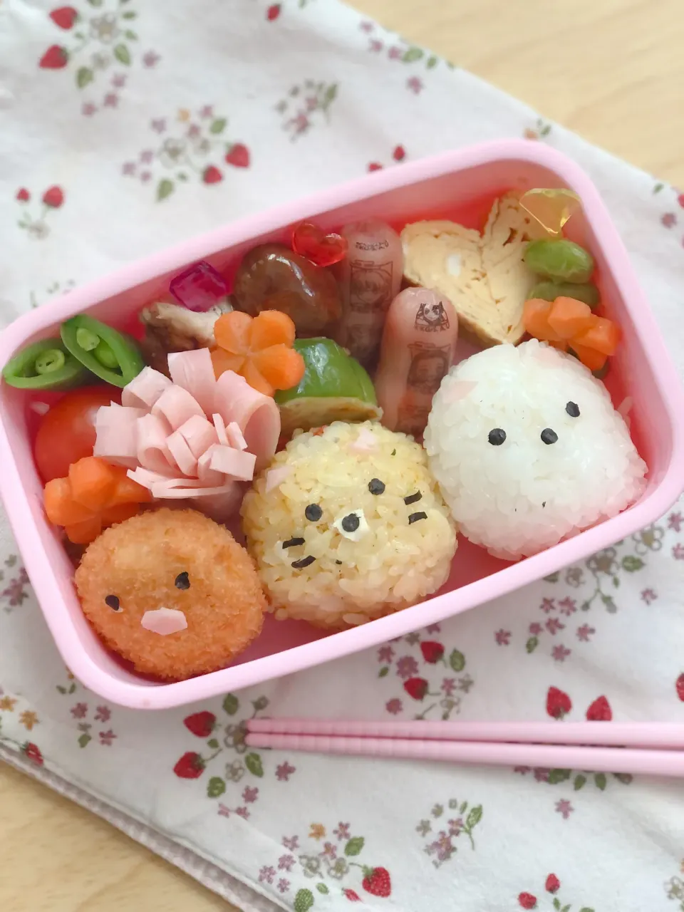 すみっコぐらし弁当|ゆいすけけさん