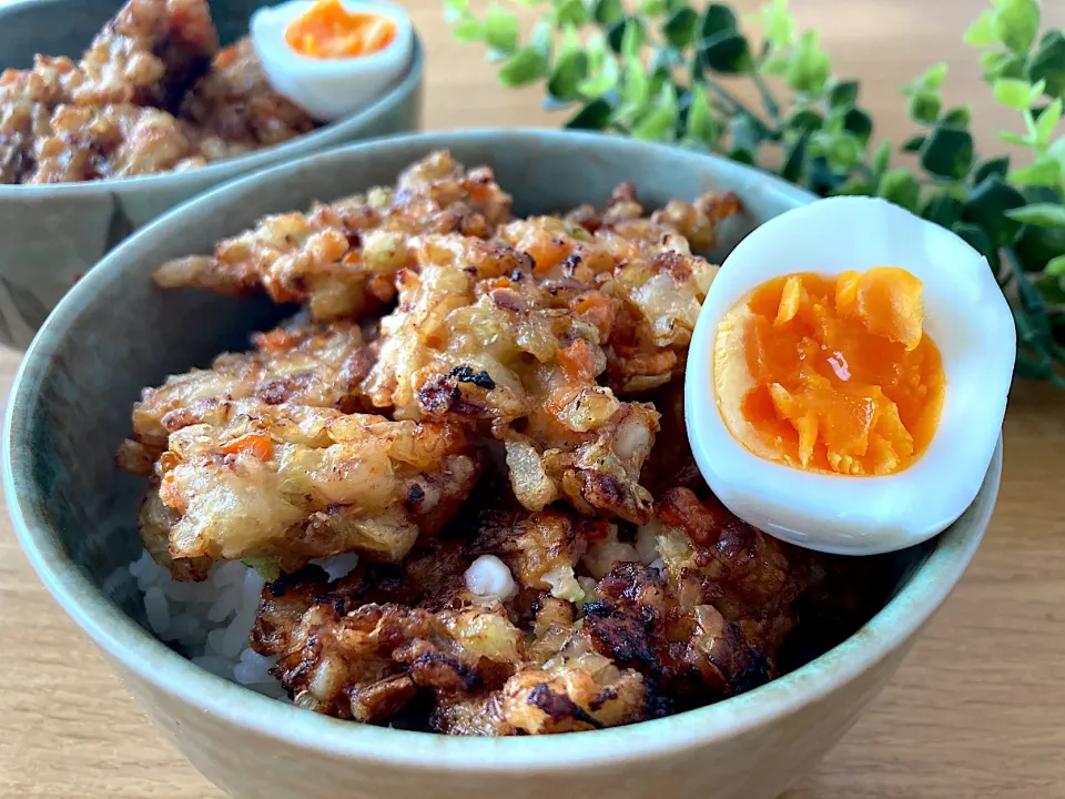 Snapdishの料理写真:＊イカメンチ丼🦑＊|＊抹茶＊さん