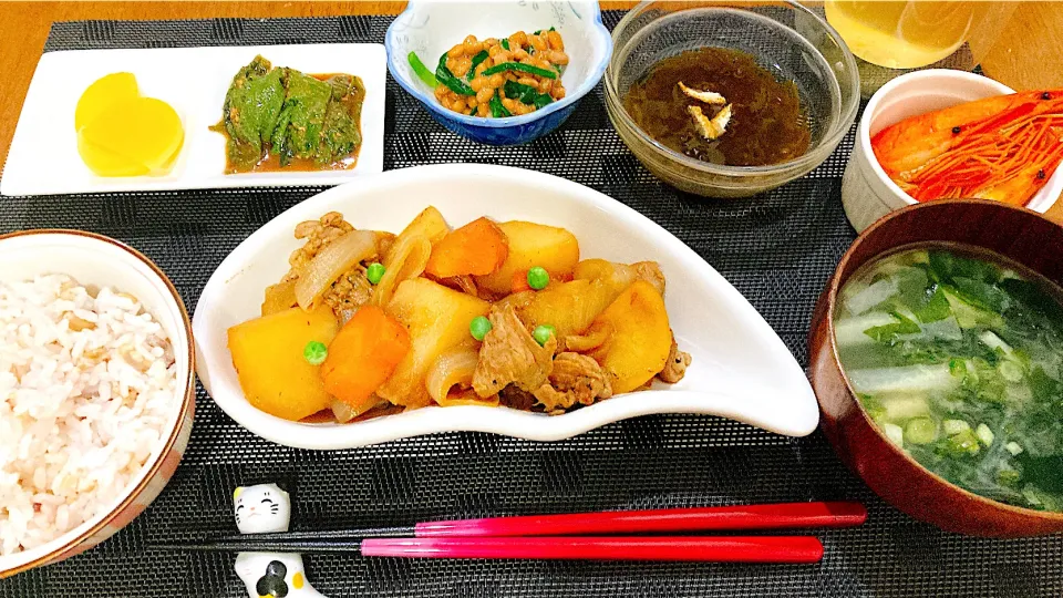 無水肉じゃが定食|ゆうかさんさん