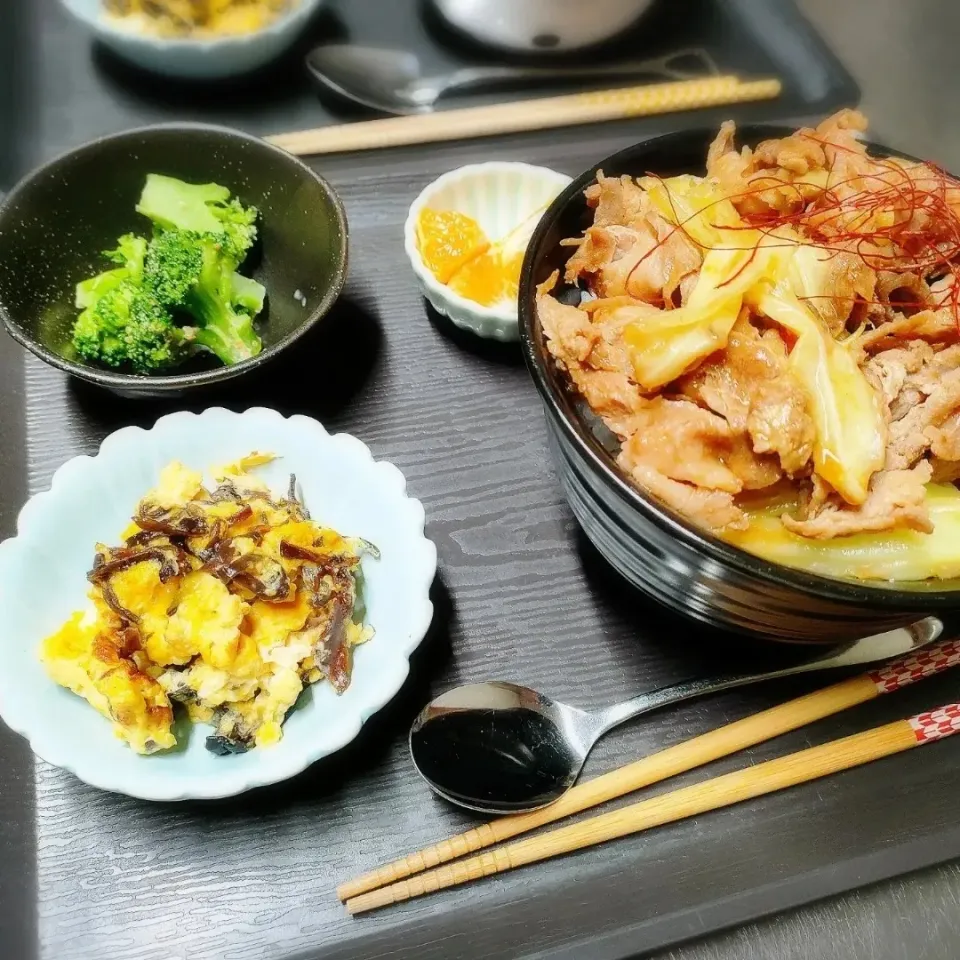 回鍋肉丼|パンダ母さん🐼さん