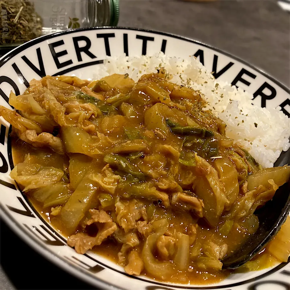 無水白菜カレー🥬|ららさん