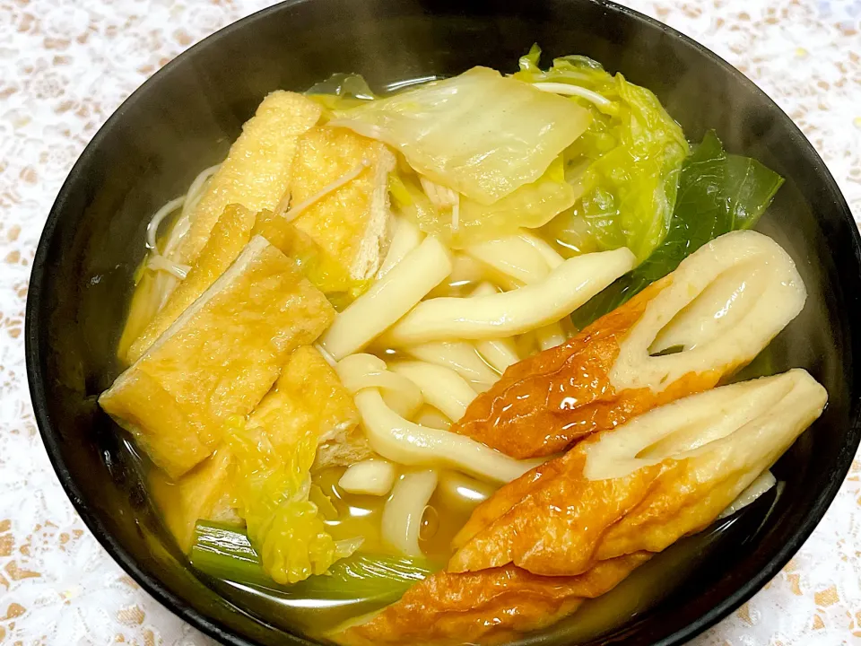 Snapdishの料理写真:鍋焼きうどん🍲|くろねこっく🐈‍⬛さん