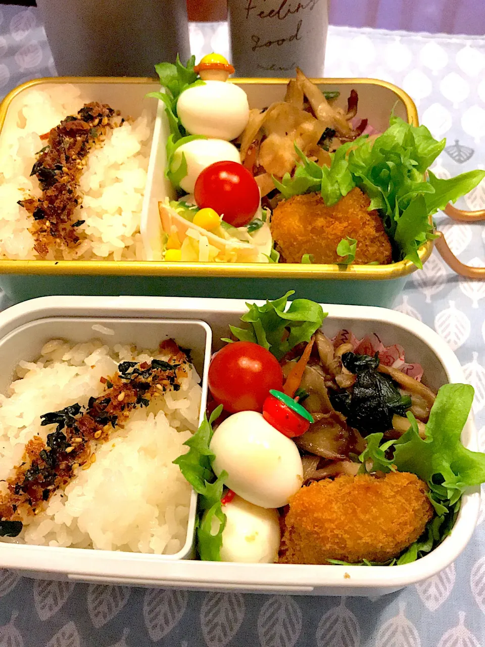 2022.2.1  ＊今日のお弁当＊舞茸と豚バラとほうれん草炒め＊|rinrin*mama*さん