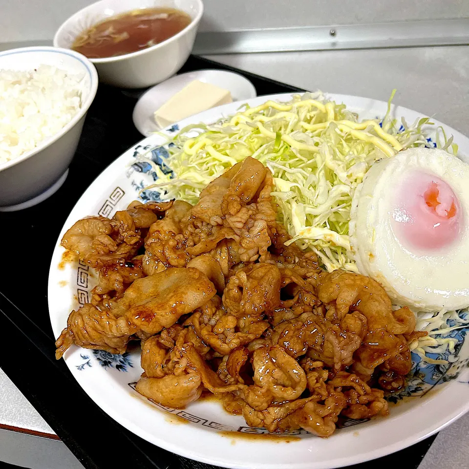 焼肉定食@生駒軒(月島)|塩豚骨さん