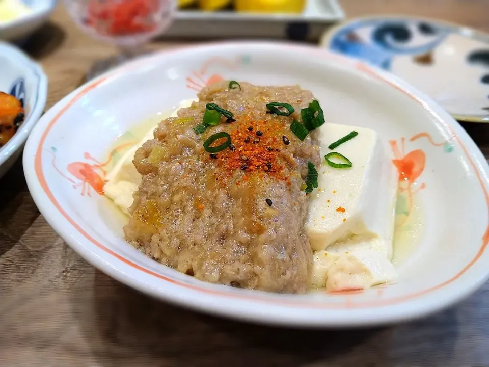 肉味噌豆腐|古尾谷りかこさん