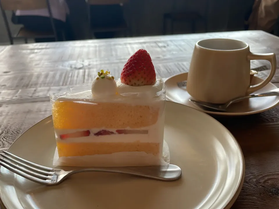 ケーキとコーヒー＠nanocoffe 2022.1.19|junkoさん