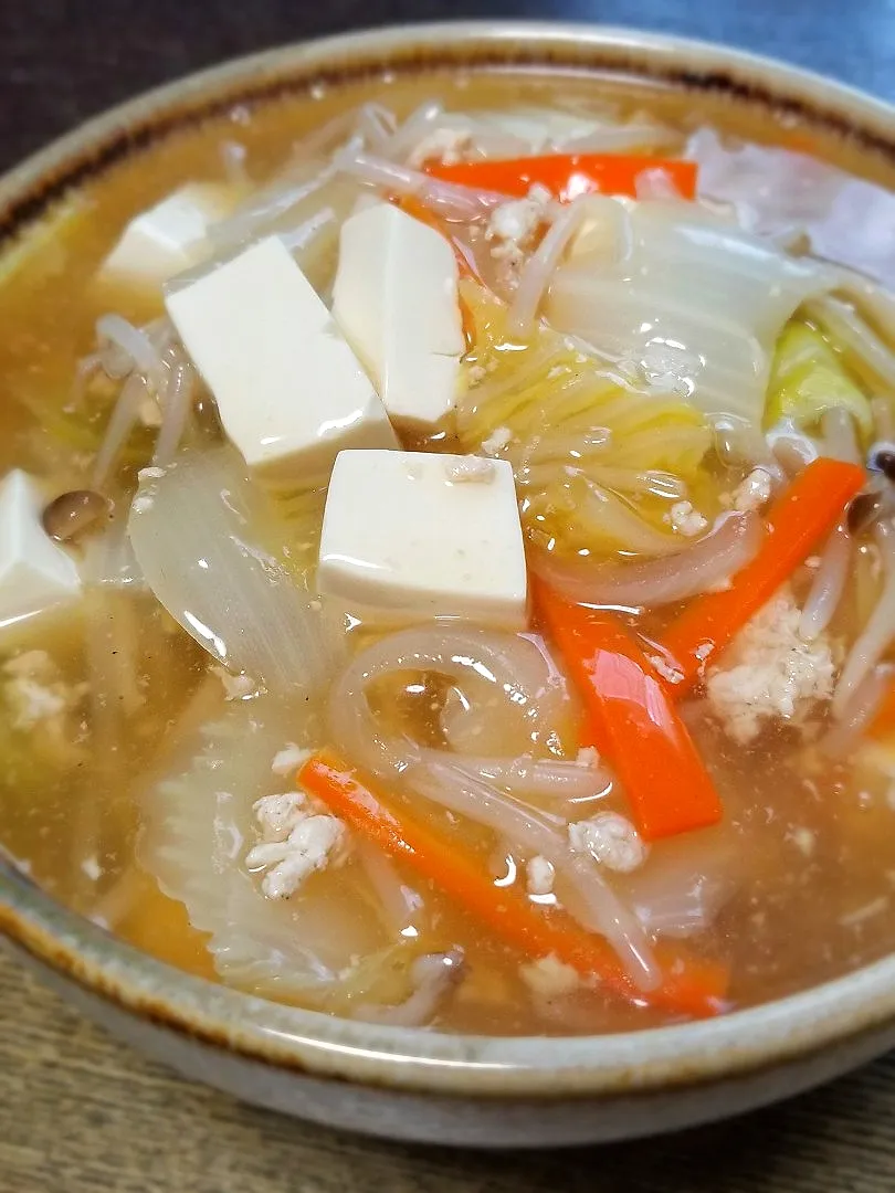 パパ作👨熱々🔥酸辣湯麺|ぱんだのままんさん