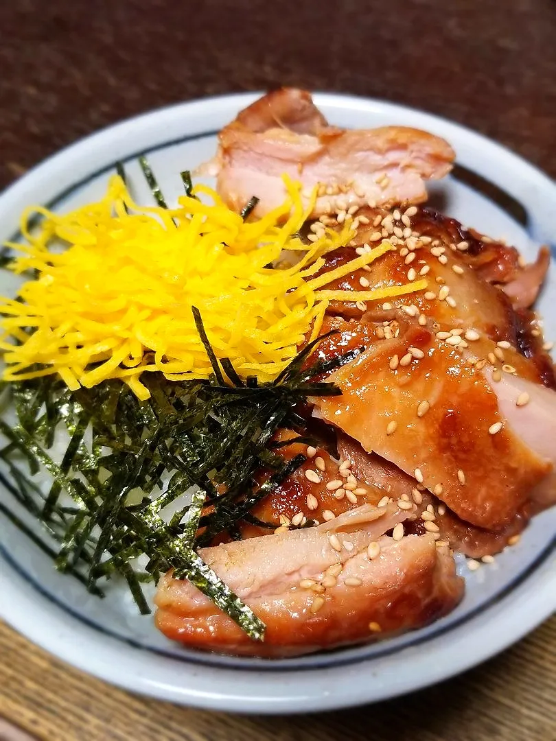 パパ作👨蒲焼きチキン丼|ぱんだのままんさん