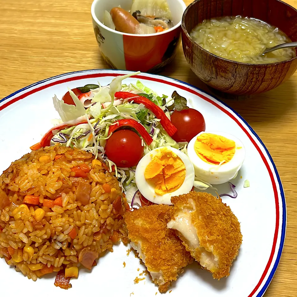 Snapdishの料理写真:今日の夕飯🍴|さつまいもさん