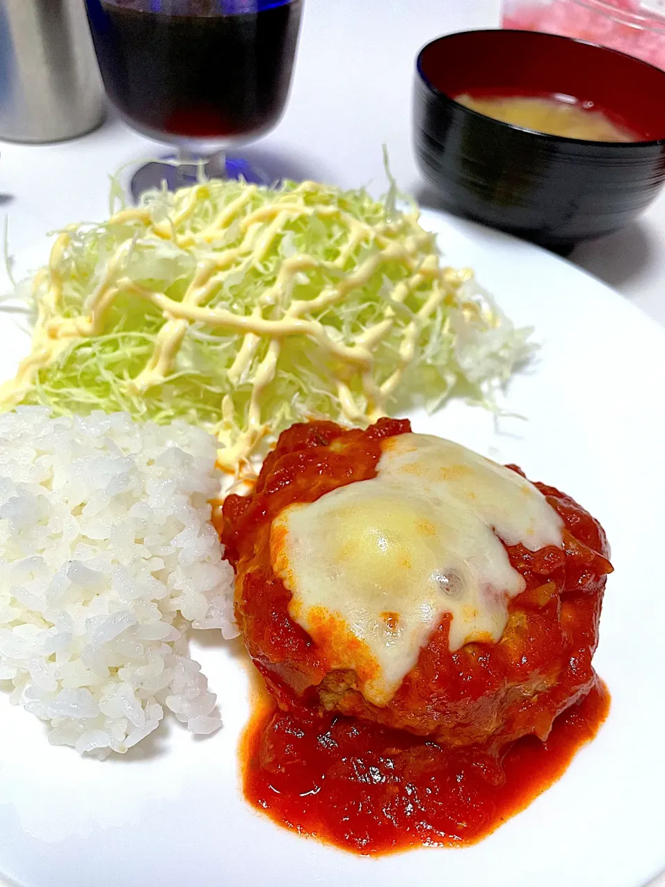 〜本日の晩ご飯　煮込みハンバーグ（トマトソース）〜2022.2.1|yuuさん