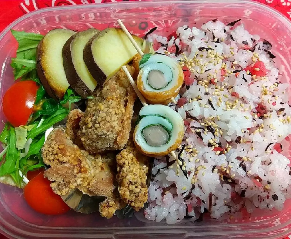 旦那氏弁当🍱
〜晩の残りを添えて〜|manmalさん