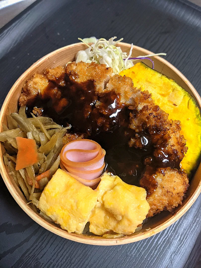 カツ丼弁当|mof-mofさん