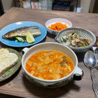 Snapdishの料理写真:セルフサバサンド|Namiko Kanoyaさん