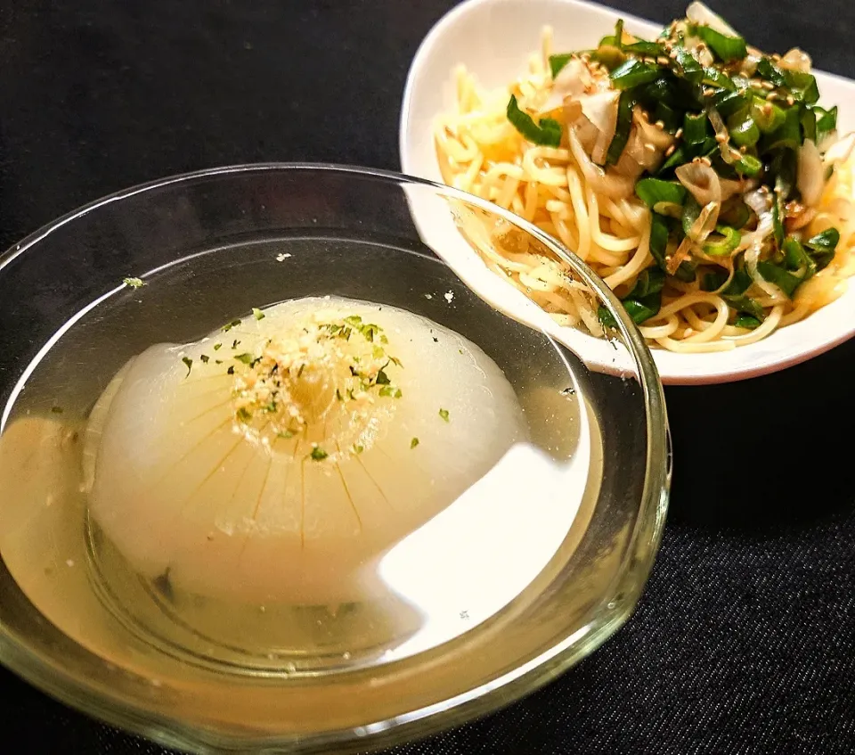 うなぎたまねぎ 黄金スープ
長ねぎ旨塩ゼロ麺|マギーさん