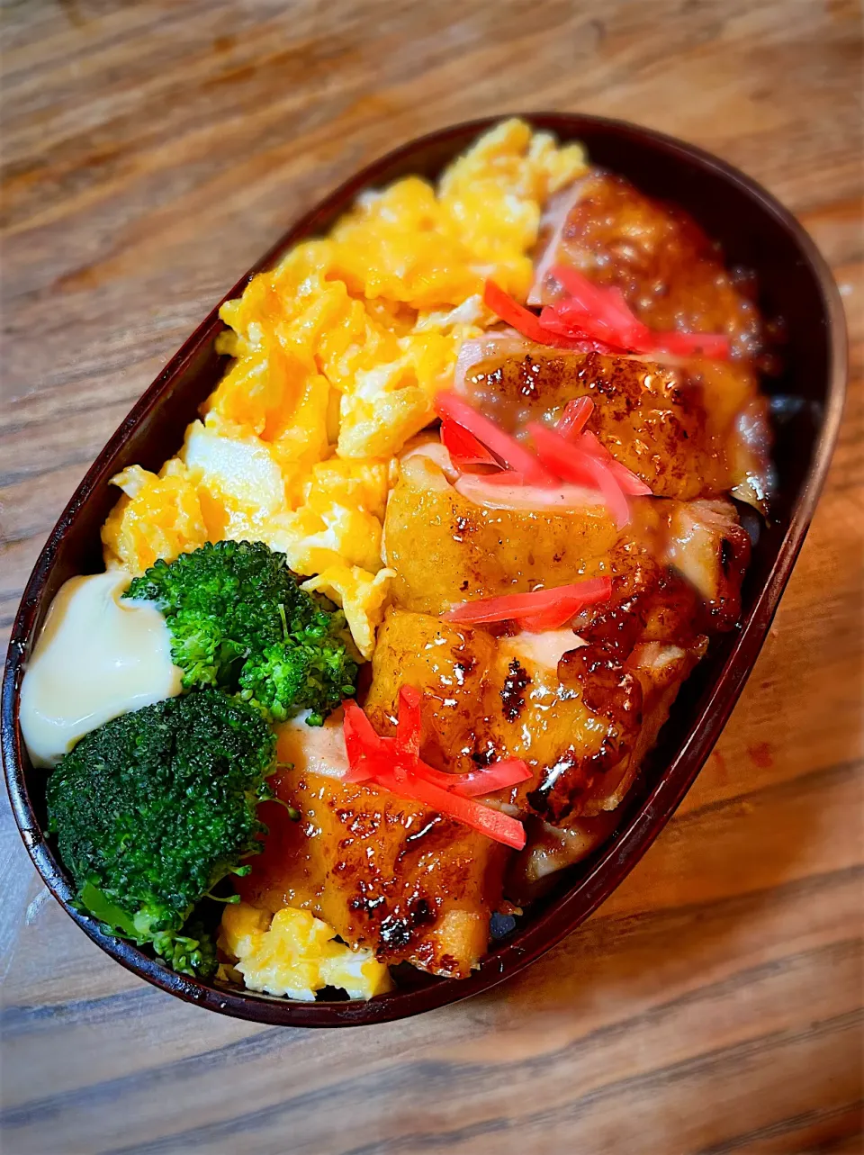 今日のお弁当・鶏モモ照り焼き|akiさん