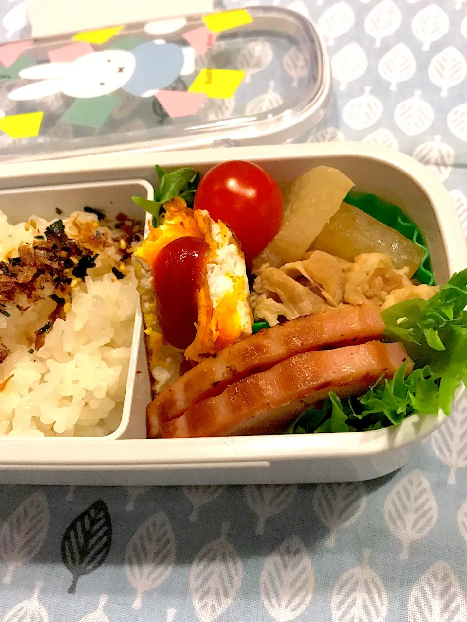 2022.2.3  ＊今日のお弁当＊豚バラ大根の煮物＊|rinrin*mama*さん