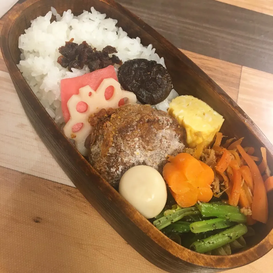 ハンバーグ弁当|はるさん