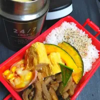 Snapdishの料理写真:ロールキャベツ弁当|mof-mofさん