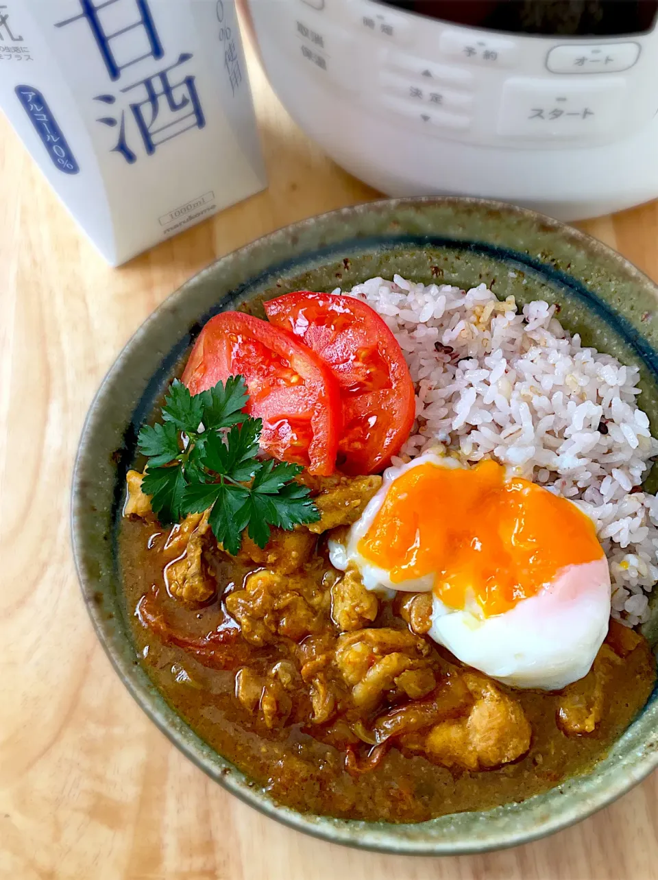 糀甘酒酒粕チキンカレー🍛|9421beruさん