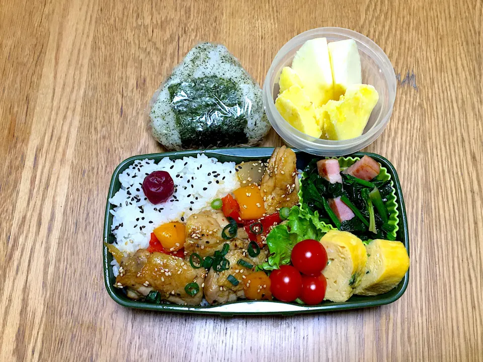 鶏野菜炒め弁当|ゆさん